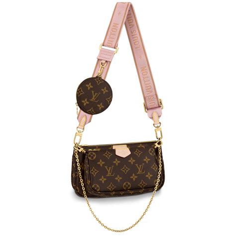 louis vuitton multi pochette accessoires pink|authentic Louis Vuitton multi pochette.